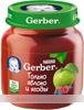 ПЮРЕ GERBER ЯБЛОКО И ЯГОДЫ ДЛЯ ДЕТЕЙ С 5-ТИ МЕСЯЦЕВ 130Г