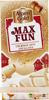 ШОКОЛАД ALPEN GOLD MAX FUN СНЕЖНЫЙ ВКУС АПЕЛЬСИНА БЕЛЫЙ 160Г