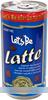 НАПИТОК LOTTE LETSBE LATTE КОФЕЙНЫЙ БЕЗАЛКОГОЛЬНЫЙ НЕГАЗИРОВАННЫЙ Ж/Б 175МЛ