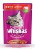 КОРМ ДЛЯ КОШЕК WHISKAS С ГОВЯДИНОЙ И ЯГНЕНКОМ В ЖЕЛЕ 100Г